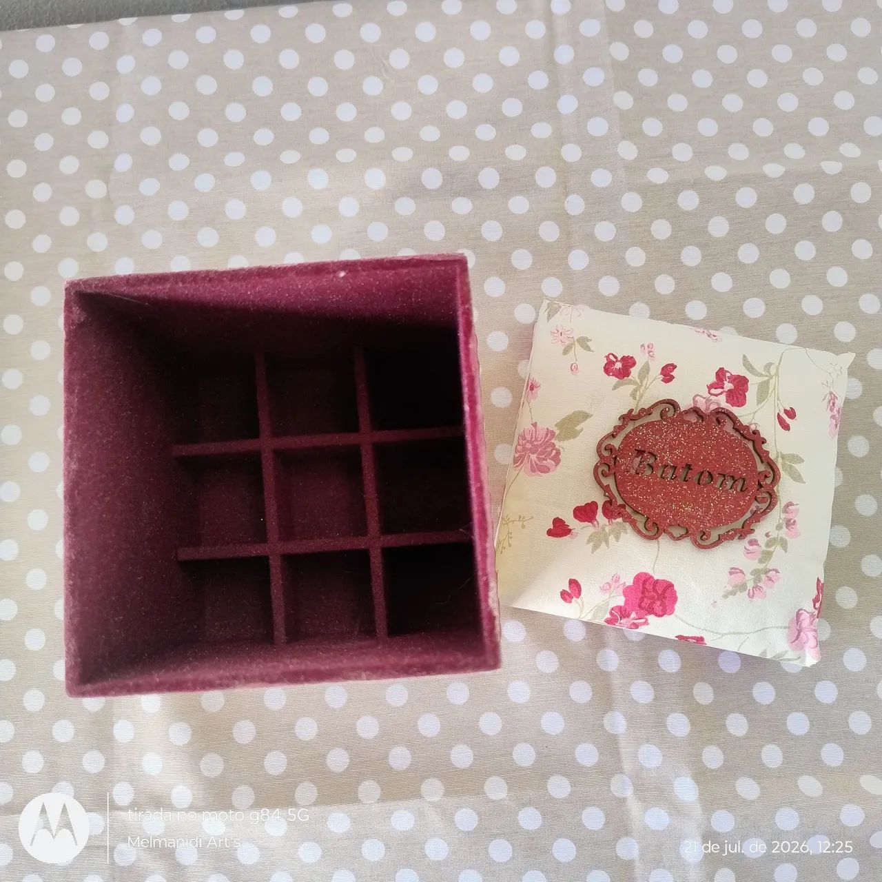 Porta Batons Floral  - Foto 4