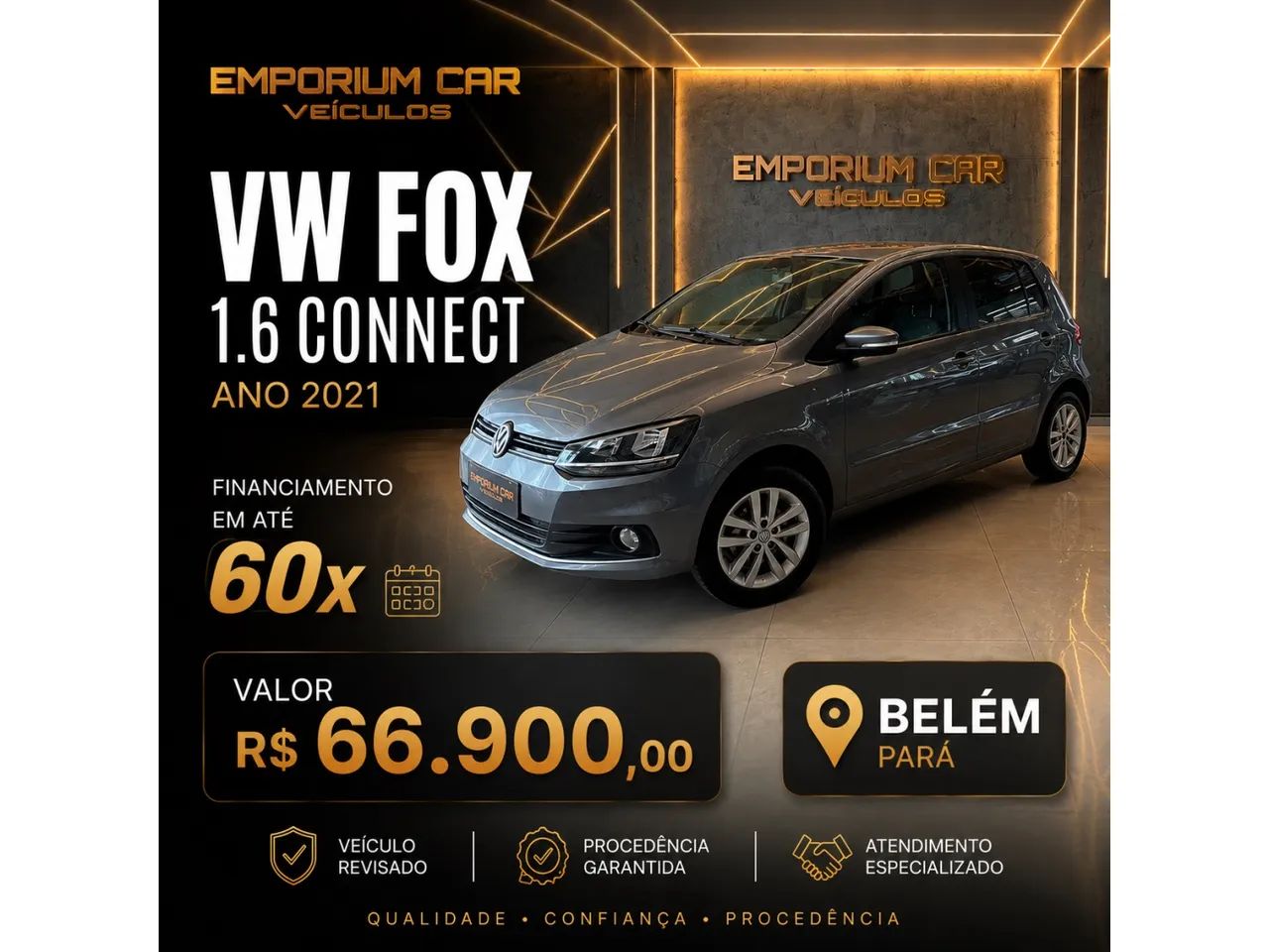 Volkswagen Fox CONNECT 1.6 8V FLEX 2021