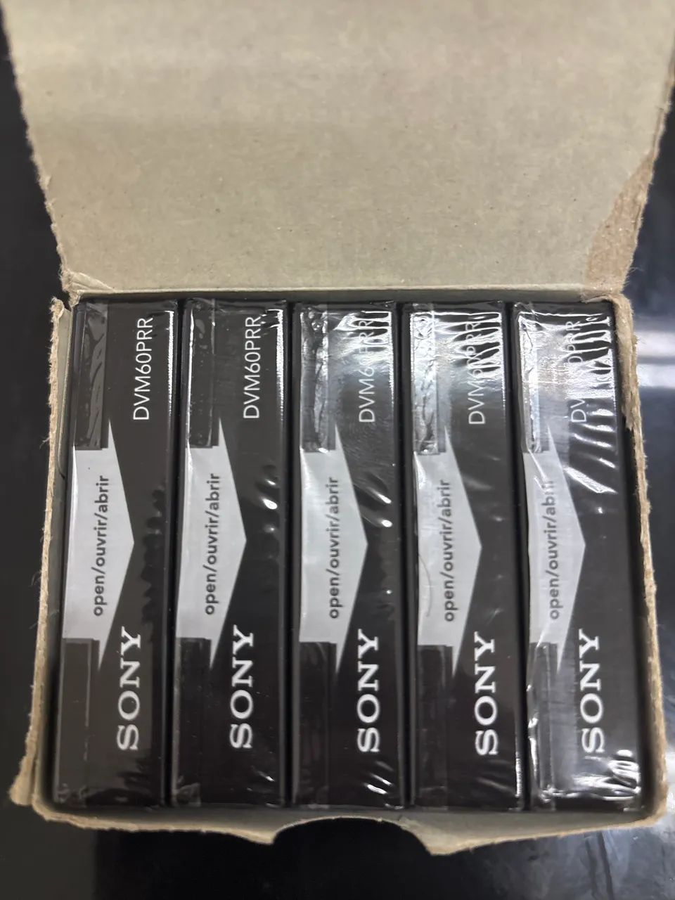 Fita Mini Dv Sony 5 unidades  - Foto 2
