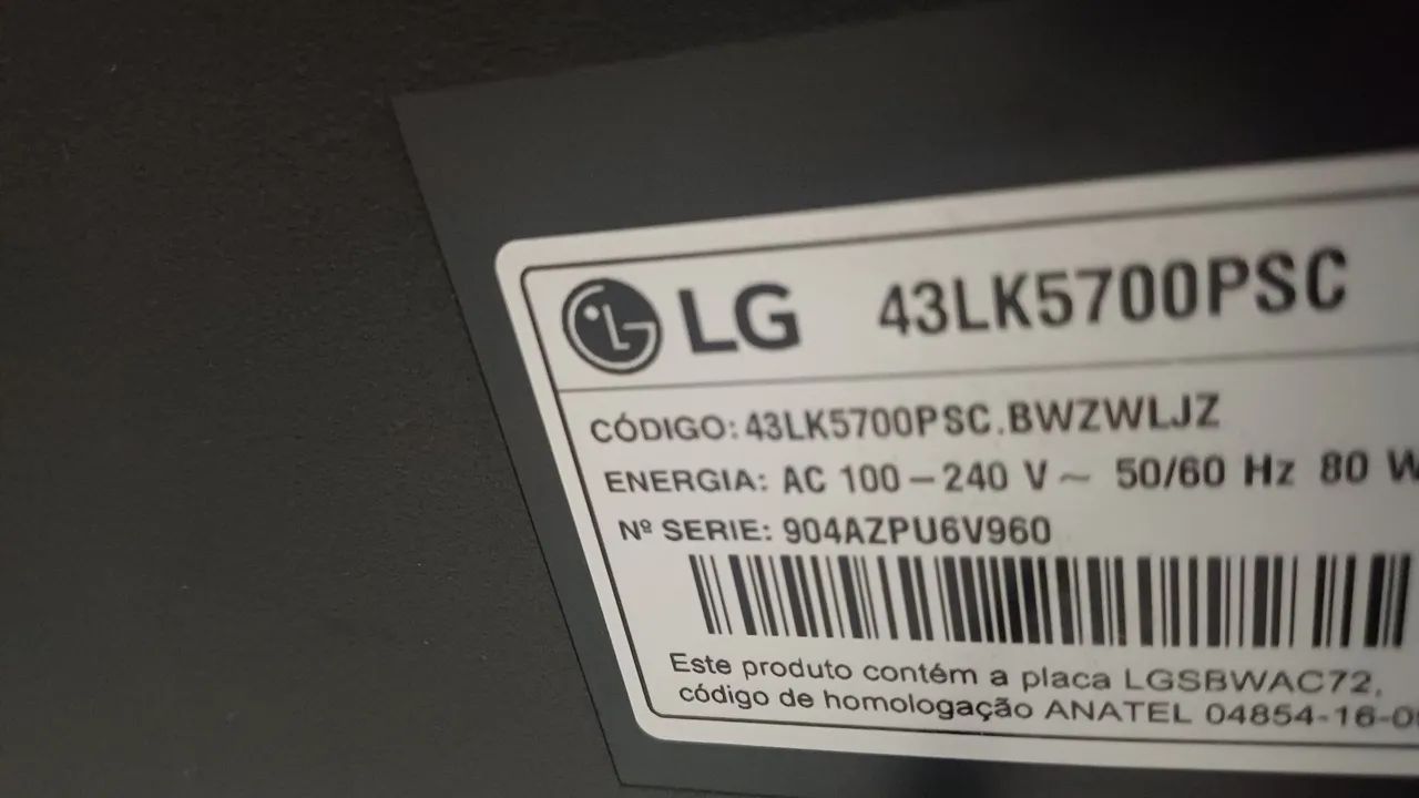 Tv esmarte perfeita lg 700 - Foto 5