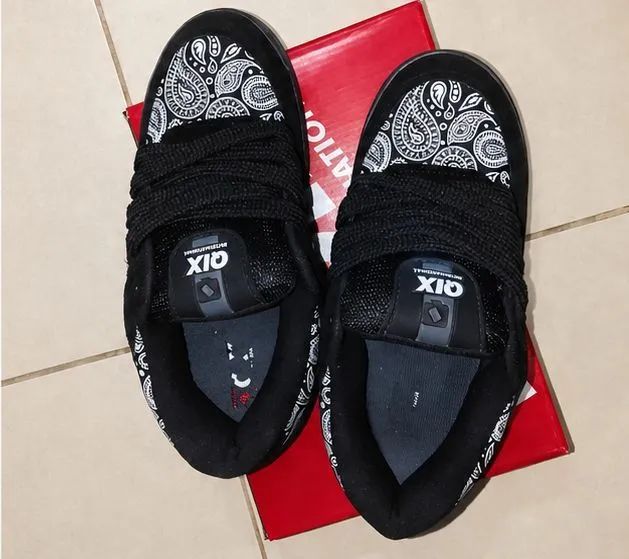 Tênis preto qix 90s - Foto 2