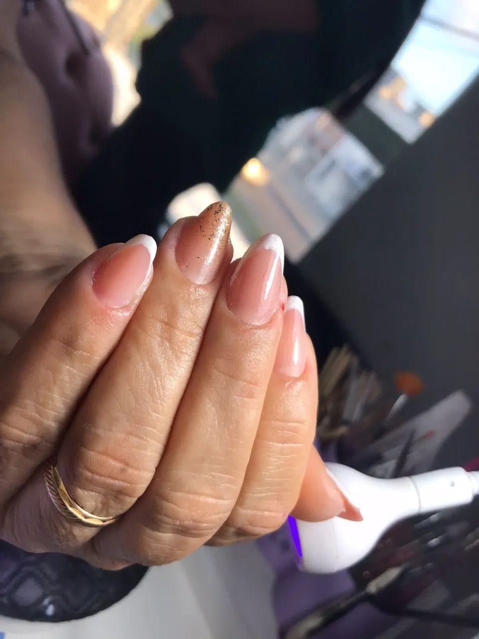 alongamento em gel R$ 55,00