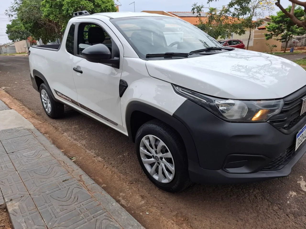 Fiat Strada Endurance 1.4 Flex 8V CS Plus 2021 - Foto 4