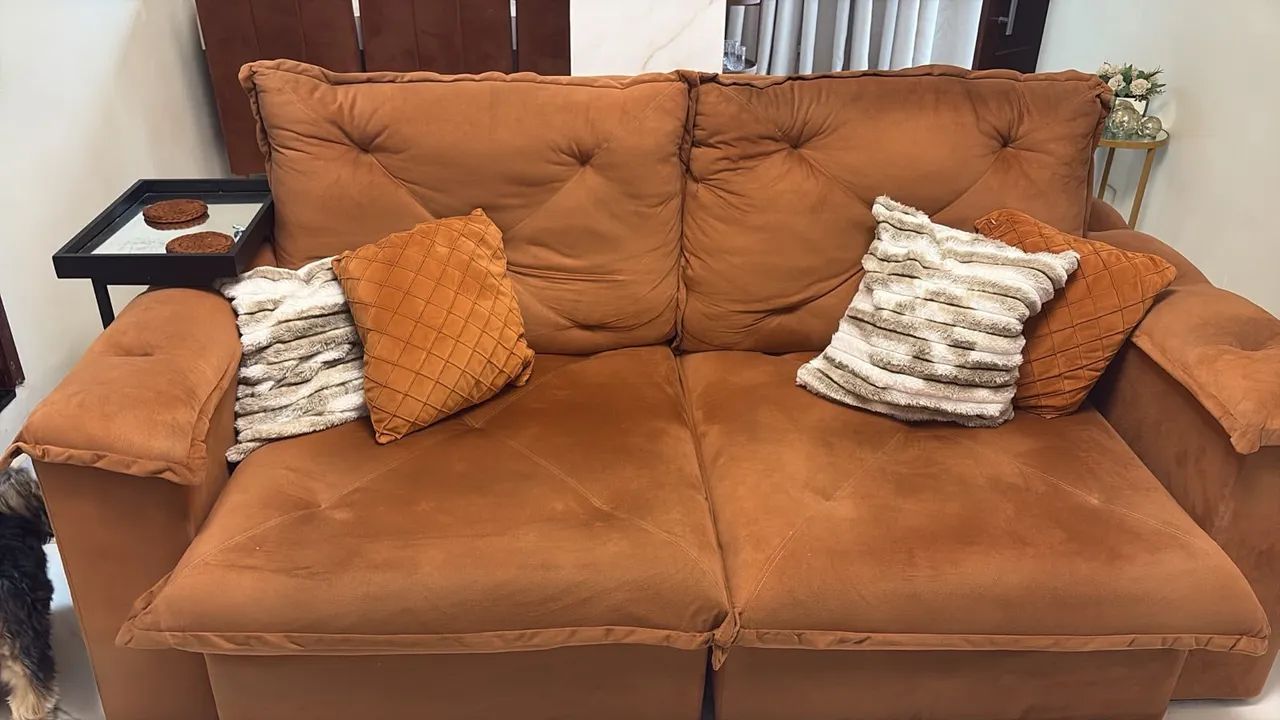 Vendo sofa retratil e reclinavel  - Foto 5