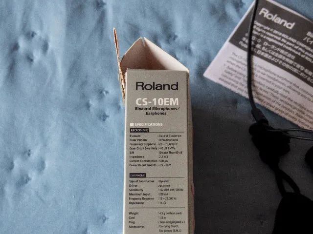 Microfone ASMR áudio 3D binaural - Roland CS-10EM - Foto 5