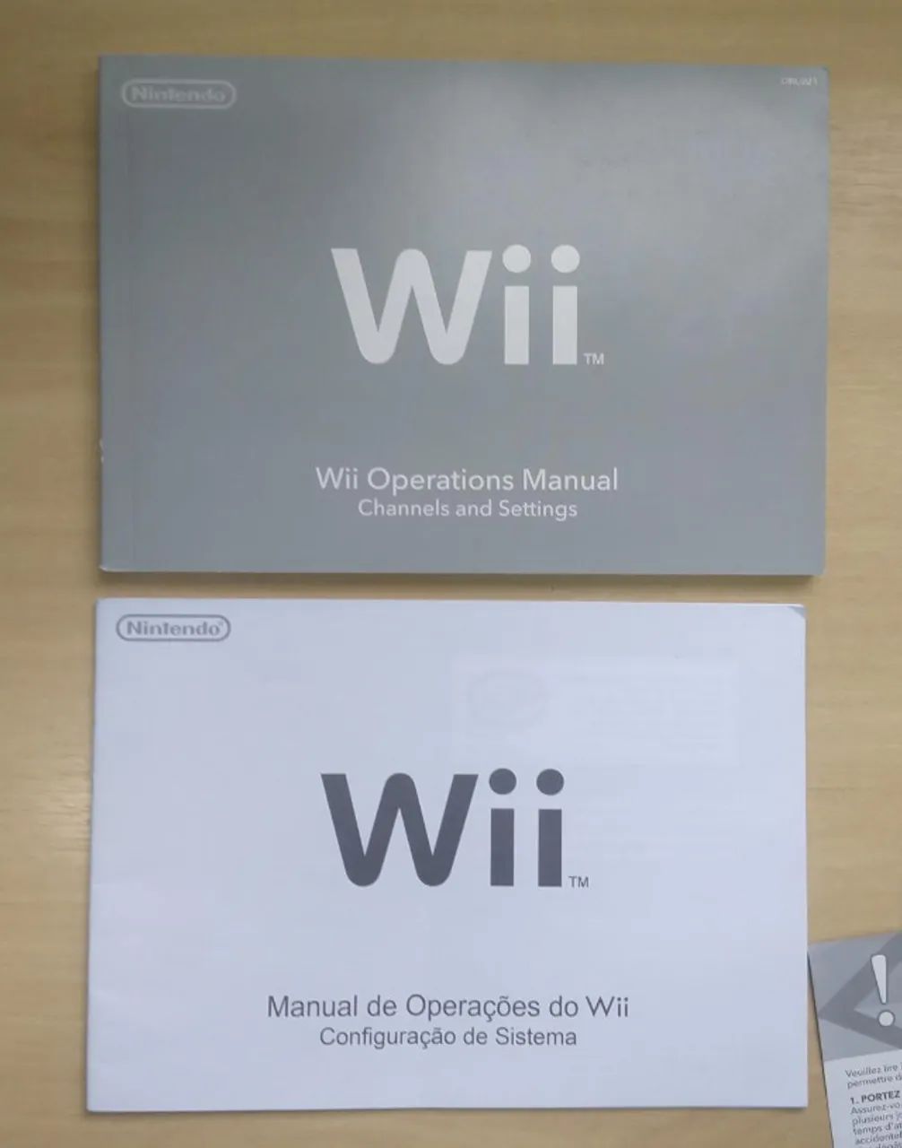 Manual De Nintendo Wii E Folhetos Veja Fotos - Foto 3