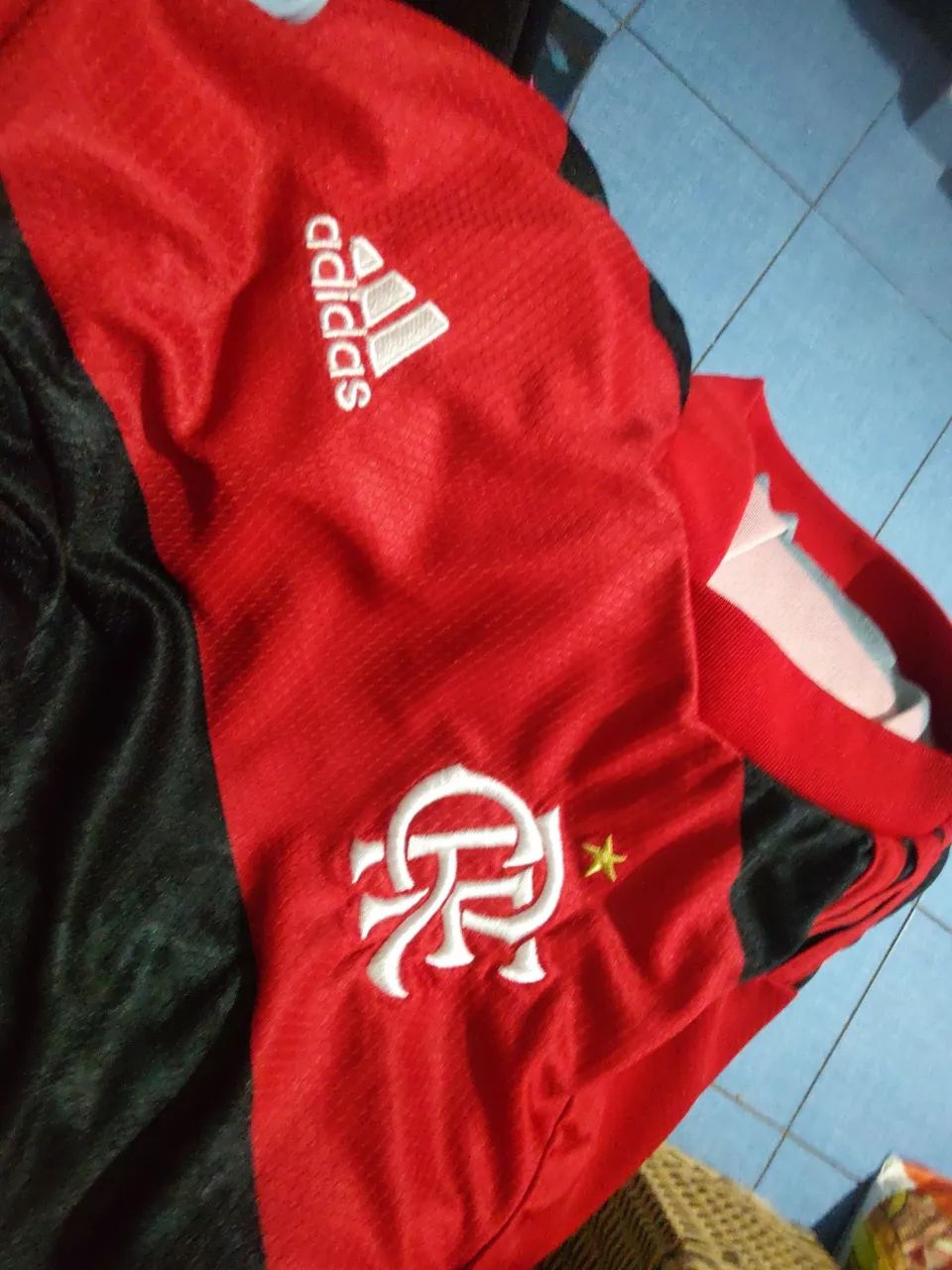 Camisa Flamengo Adidas Infantil Tam 12 - Foto 3
