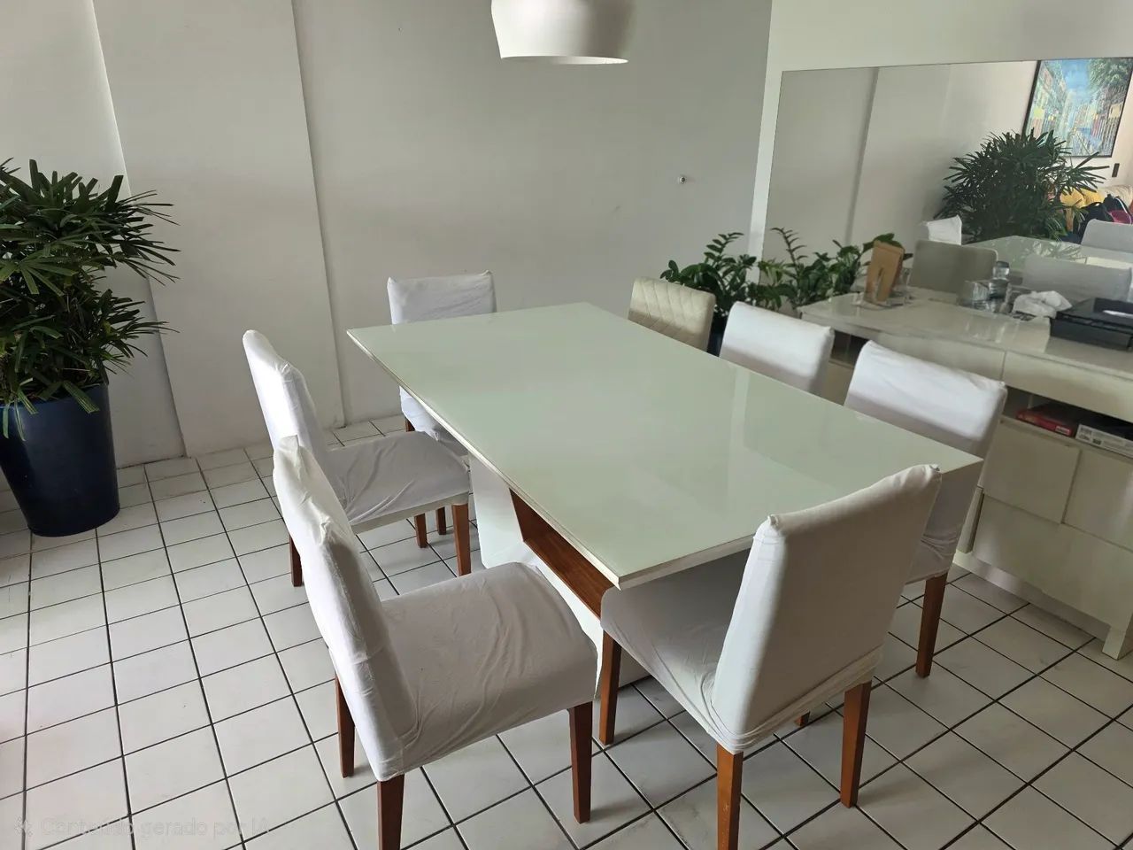 Mesa jantar 8 lugares 