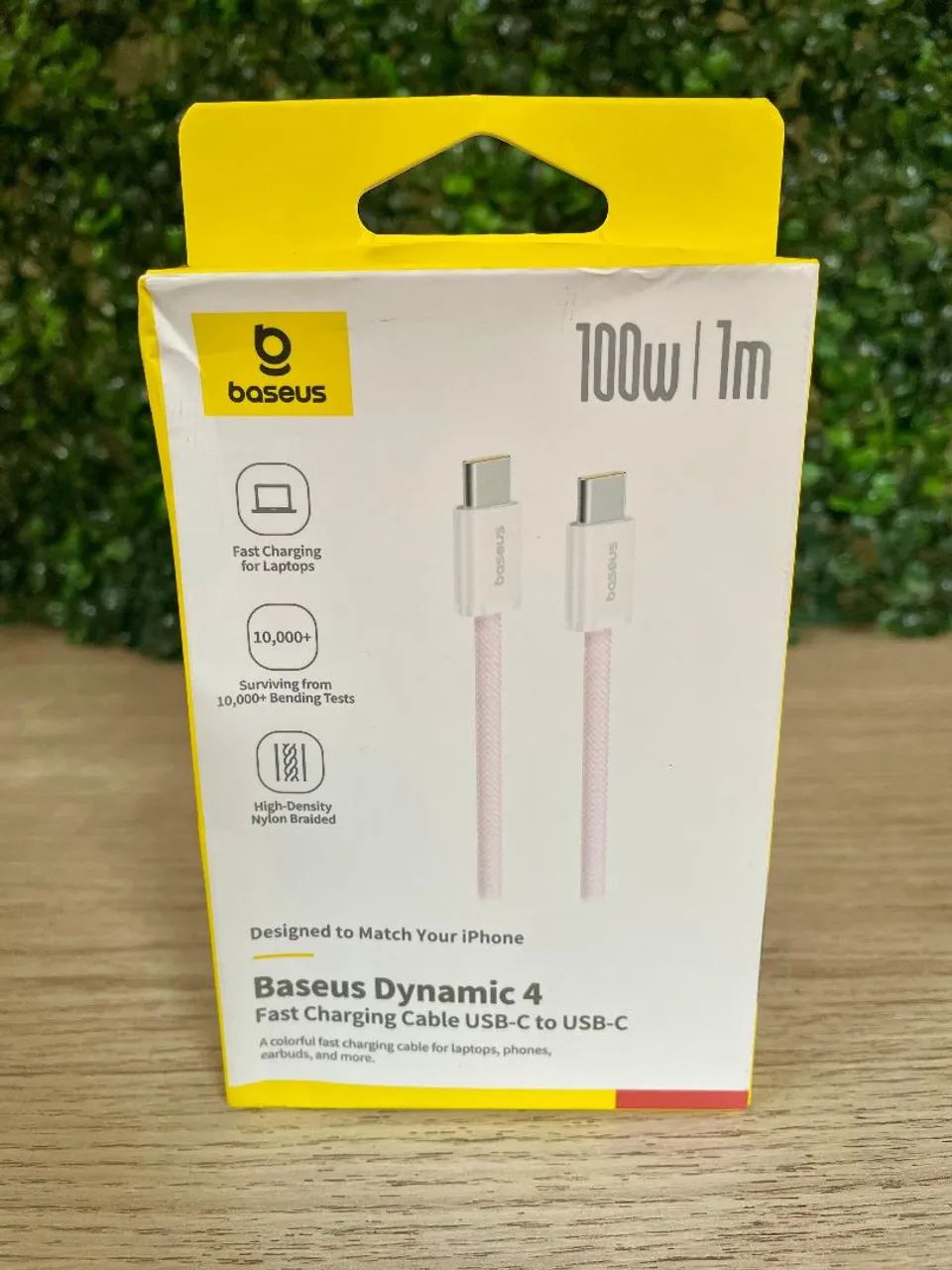 Cabo Baseus tipo C 100W 1M 