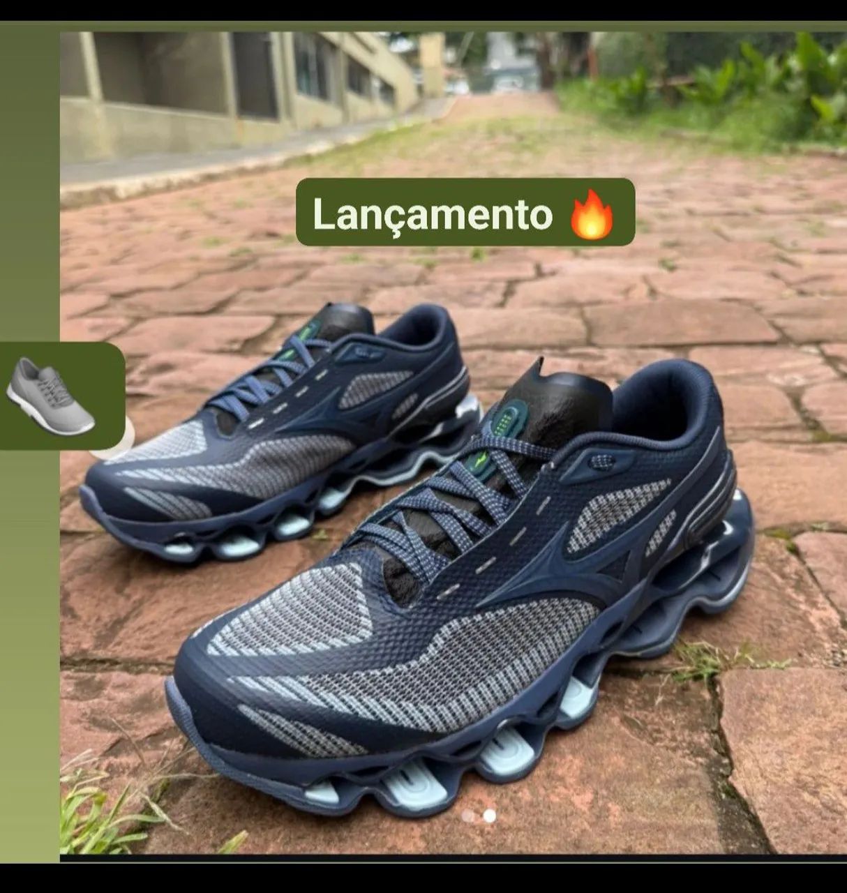 Tênis Mizuno prophcy 15 azul  - Foto 2
