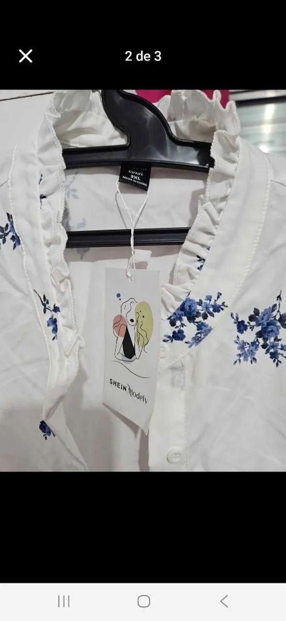 Camisa social feminina 