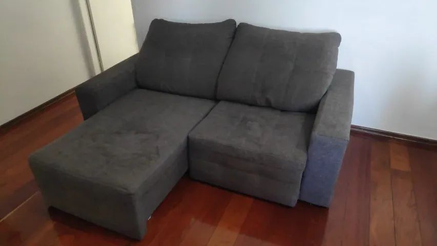 Sofá retrátil e reclinável 2,08 m - Colégio Batista - Foto 2