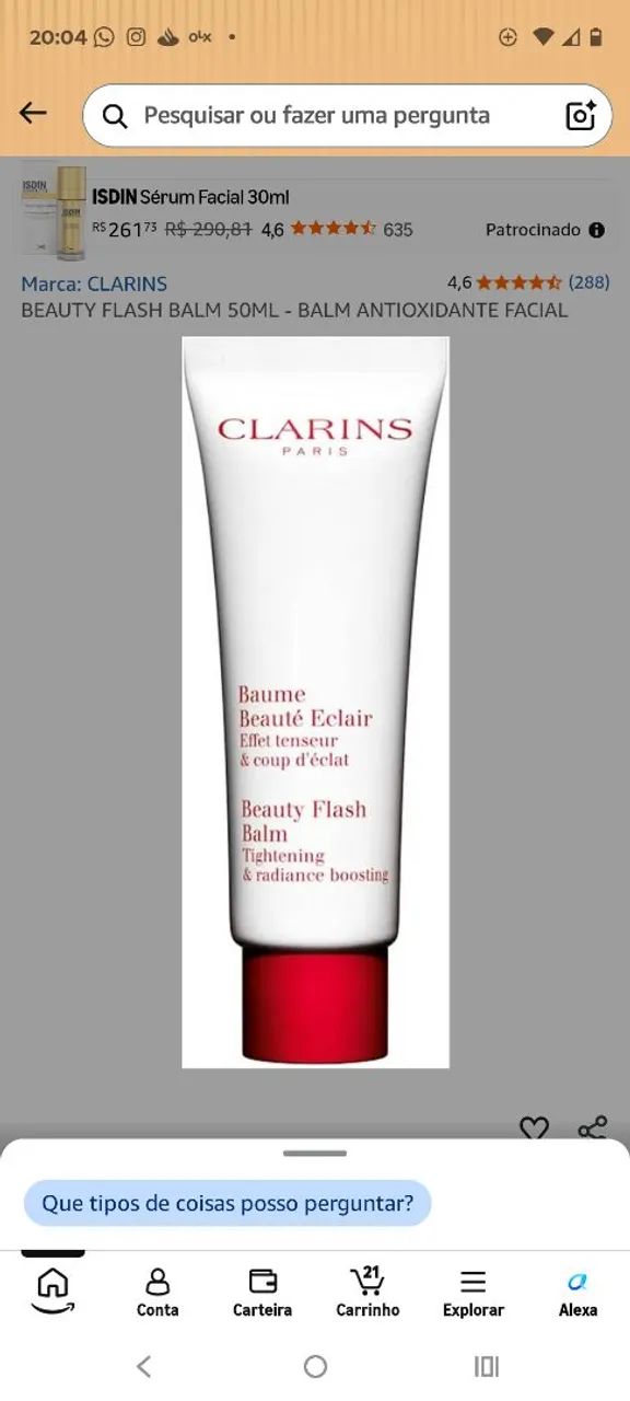 .Creme rejuvenescedor CLARINS PARIS!!! - Foto 5