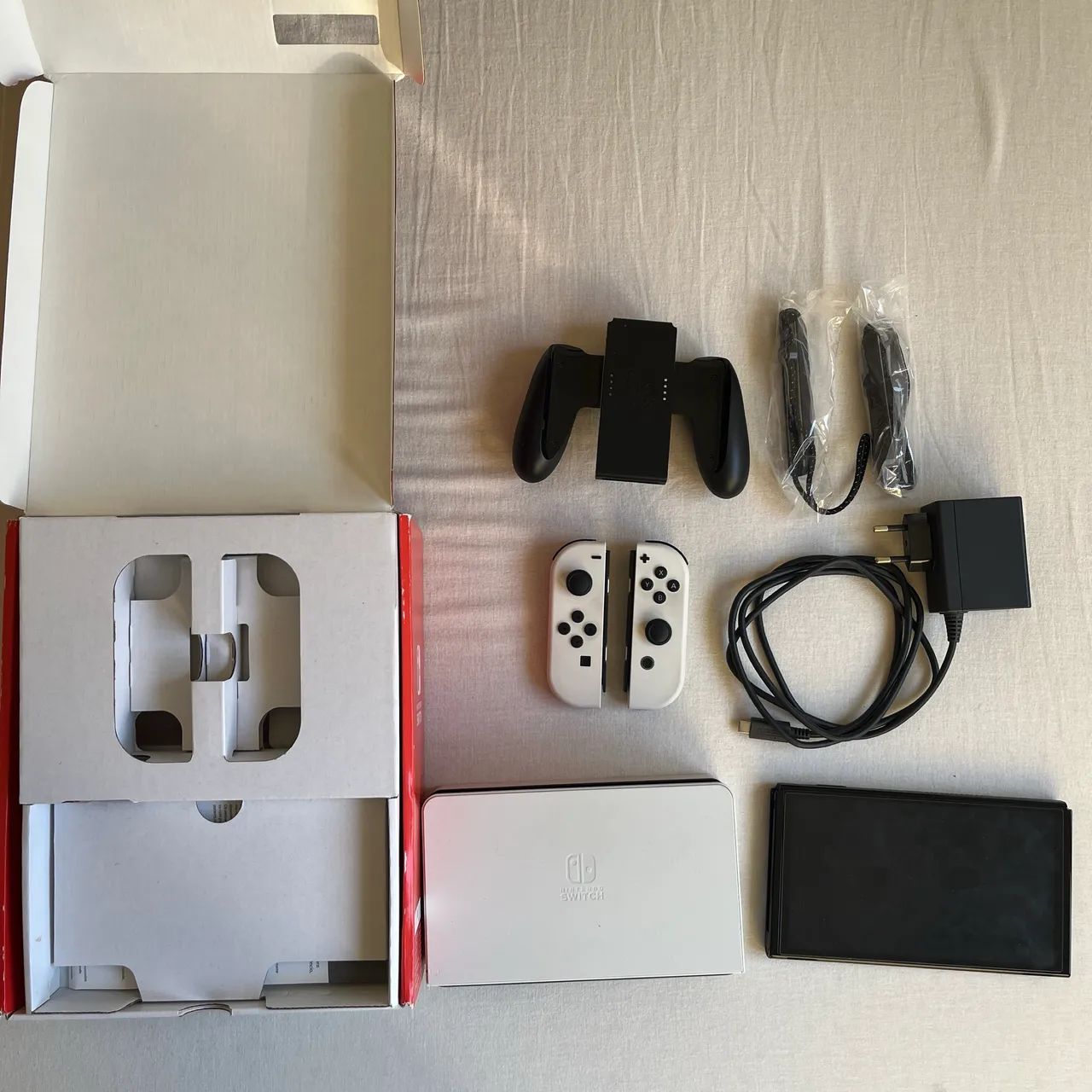 Nintendo Switch Oled com case e capa de proteção  - Foto 2