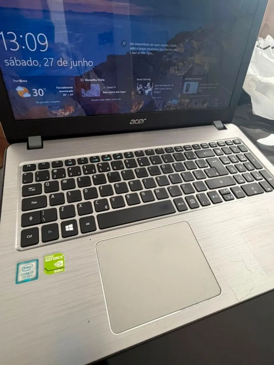 Notebook Acer Aspire F5-573G i7 SSD Bateria Nova 940MX - Foto 3