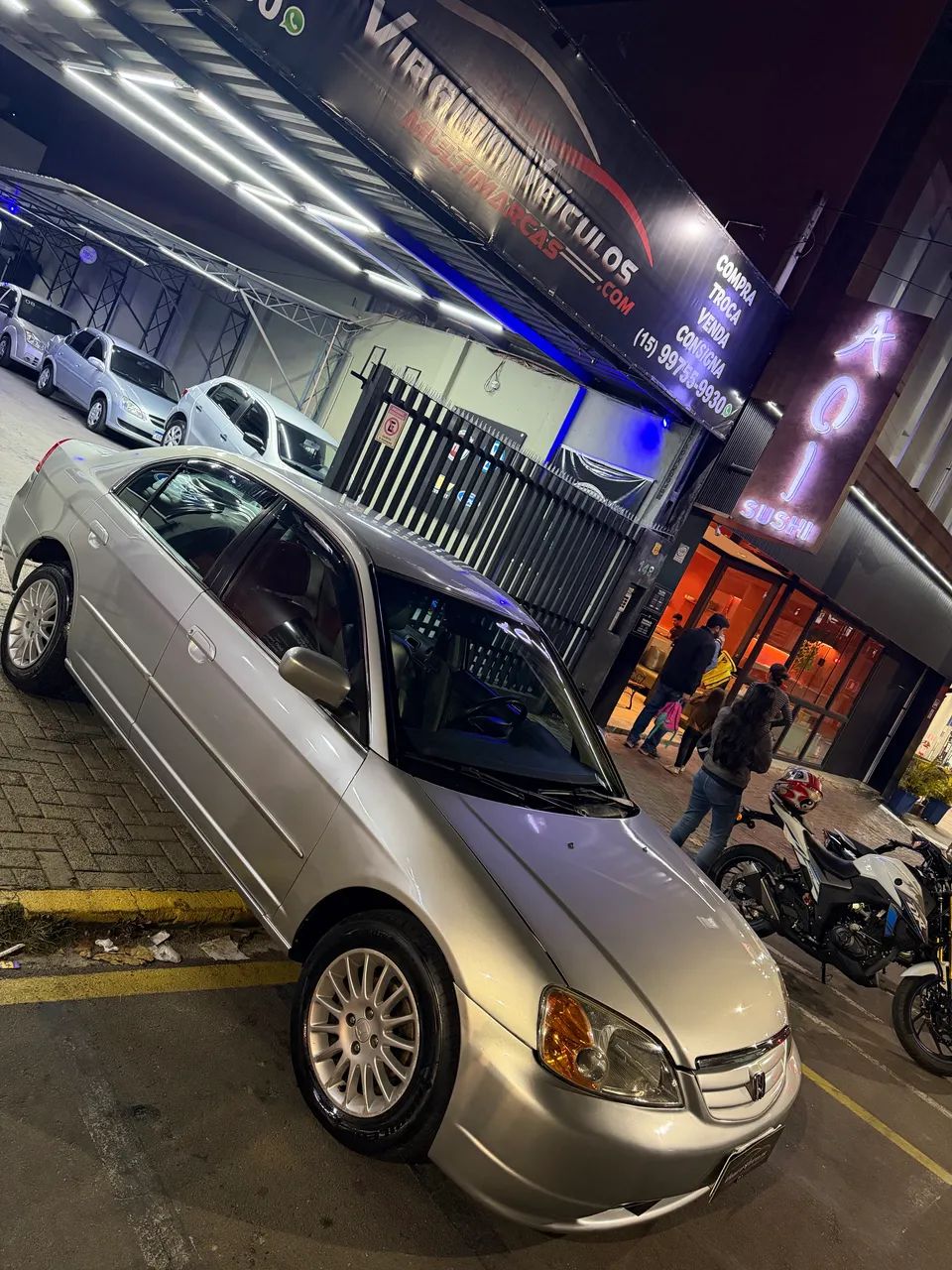 Honda Civic Sedan EX 1.7 16V 130cv Aut. 4P 2002