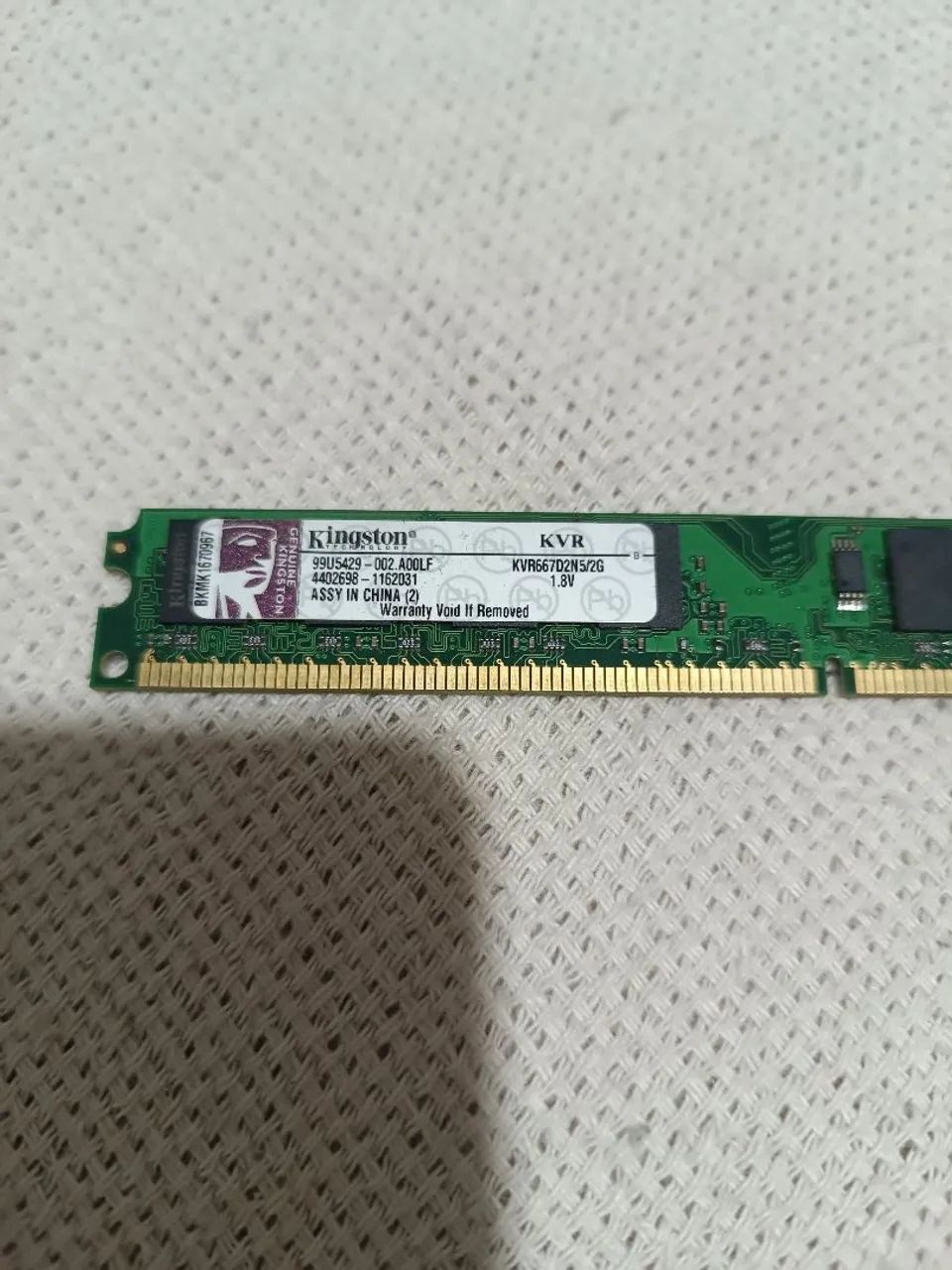 memória Ram Kingston 2GB - Foto 2