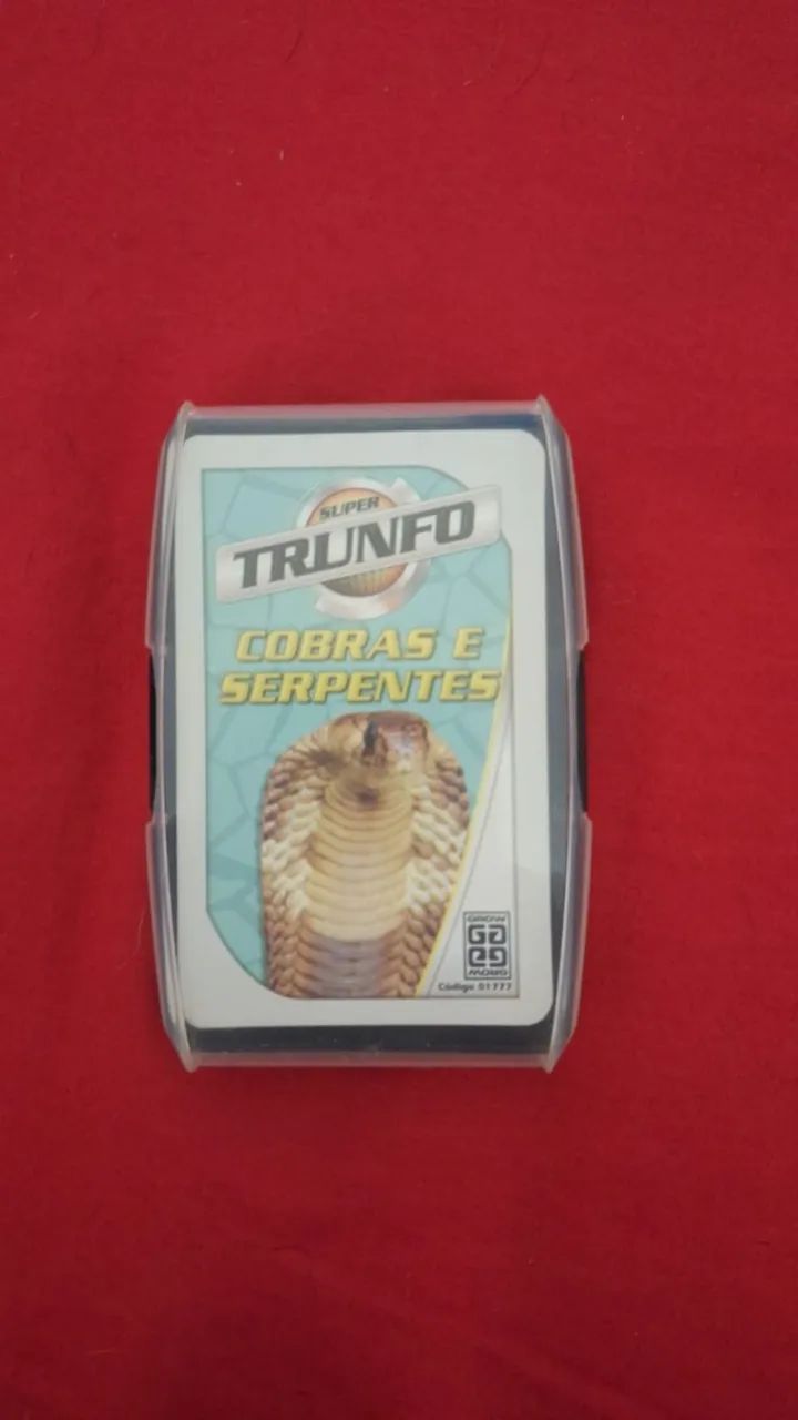 Super Trunfo Cobras e Serpentes