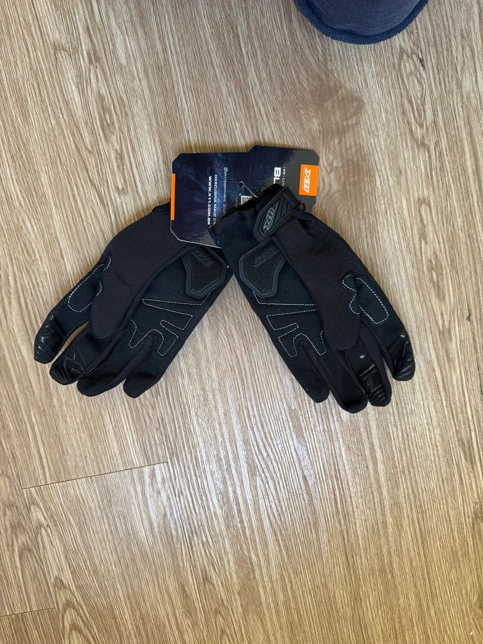 luva x11 blackout 2 moto masculina - Foto 3