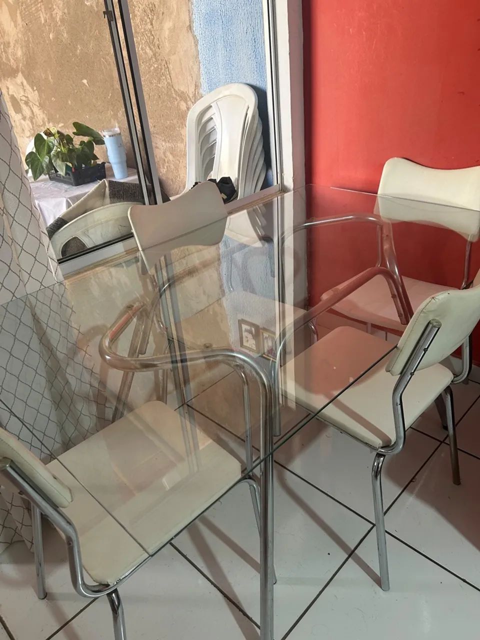 Mesa de jantar vídro - Foto 5