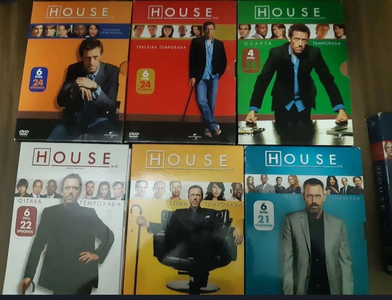 Dvd/ Box House 2 á 8 temporada - Foto 2