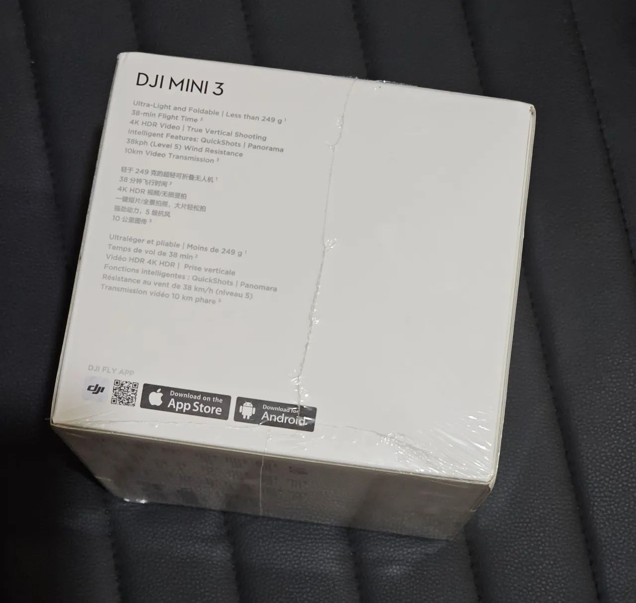 Drone DJi Mini 3 - Novo - Uma Bateria  - Foto 4