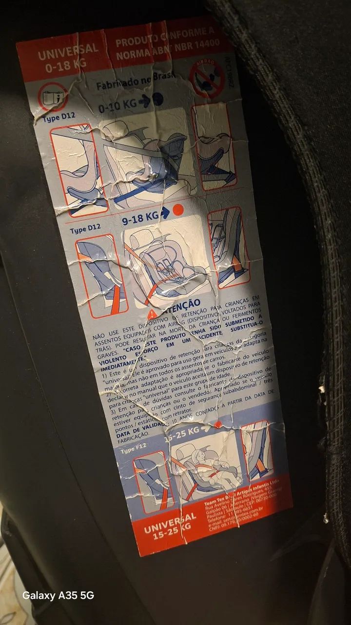 Cadeira carro para criança  - Foto 2