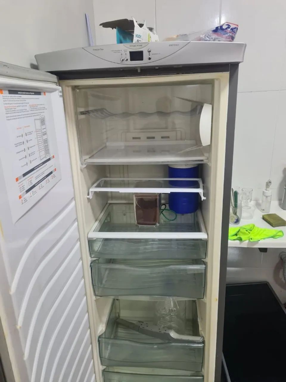 Freezer/geladeira funciona em 2 modos - Foto 5