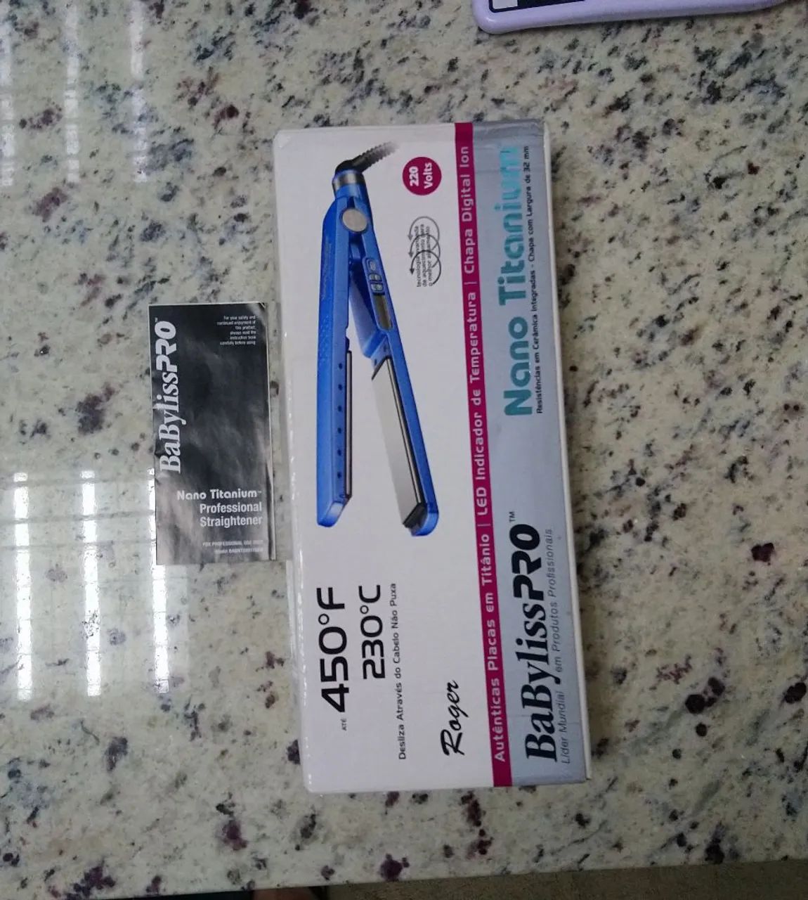Chapinha/Prancha de cabelo Babyliss PRO  - Foto 3