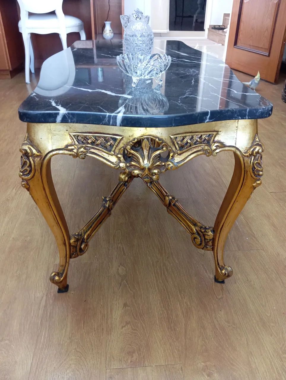 Mesa  grande de centro Luiz XV 495438969177395203