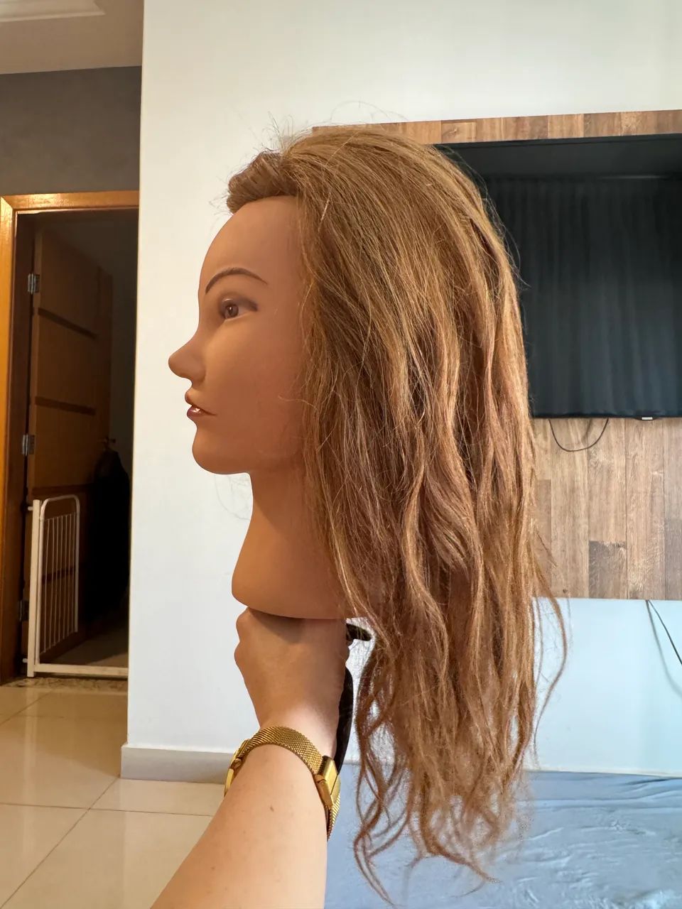 Boneca de treina de cabeleireira  - Foto 4