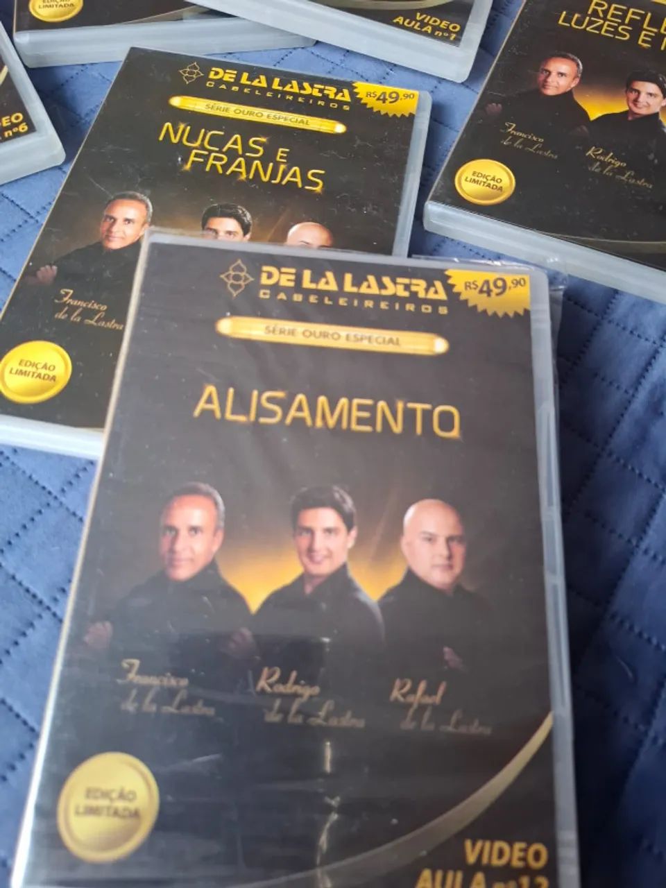 Curso de cabeleireiro Irmãos De La Lastra Completo (25 DVDs) - Foto 3