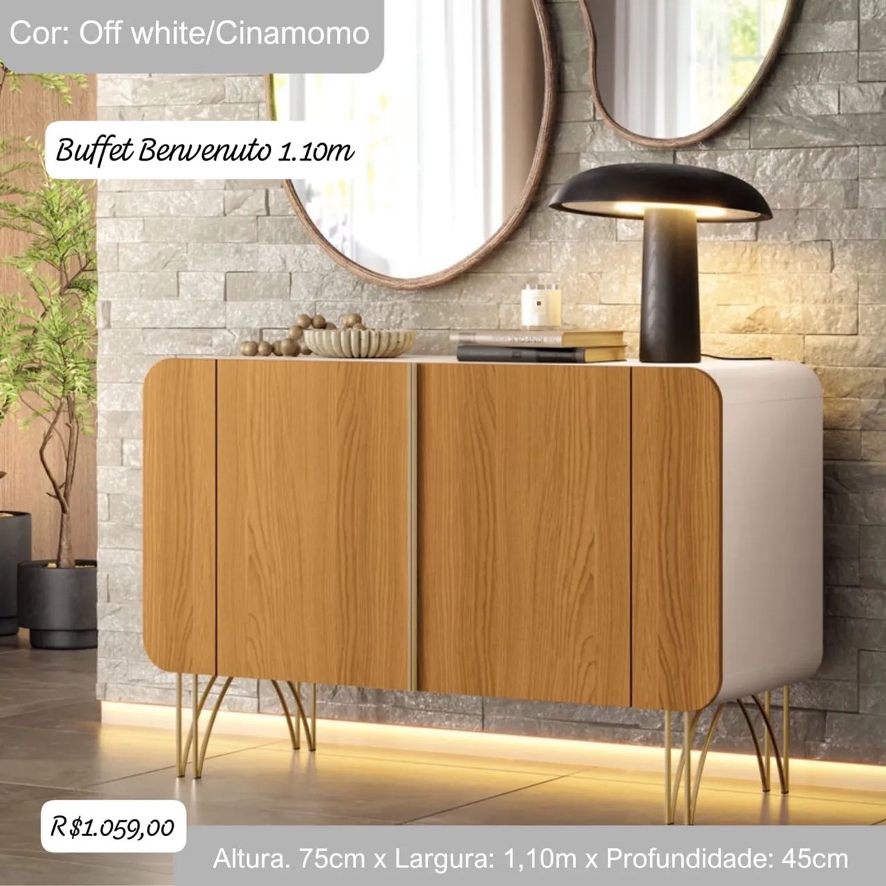 Buffet Benvenuto 1.10m