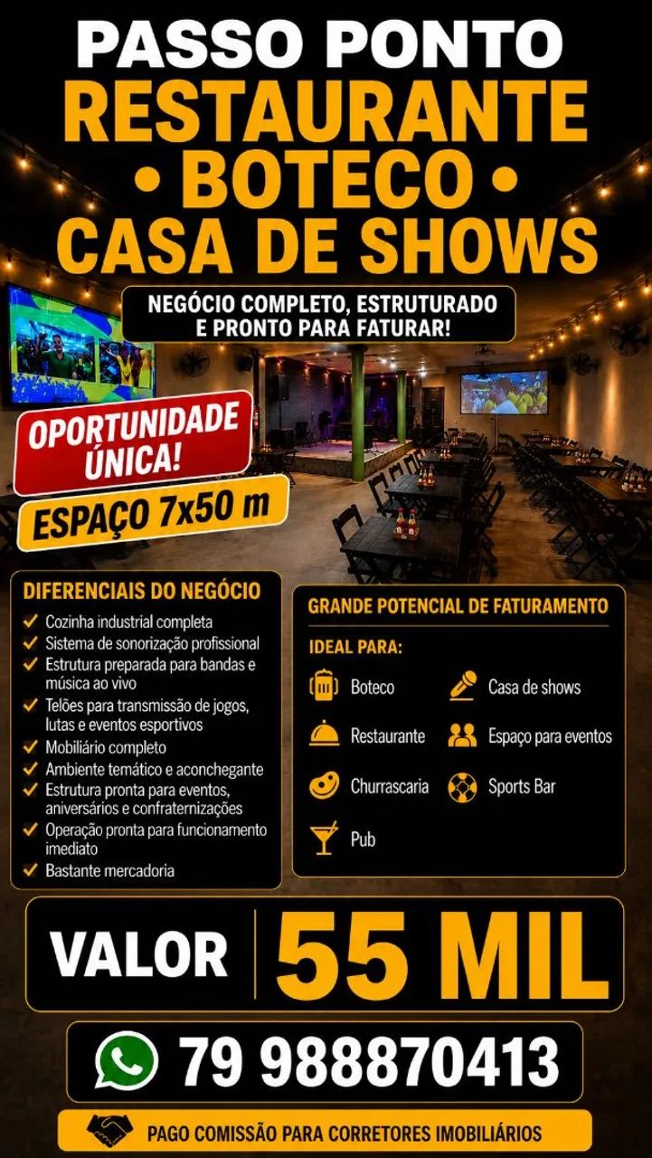 Equipamentos e mobiliário de restaurante e boteco bar oportunidade unica