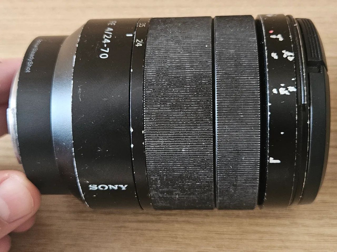 Lente sony Zeiss 24-70 f4 OSS (para peças) - Foto 3