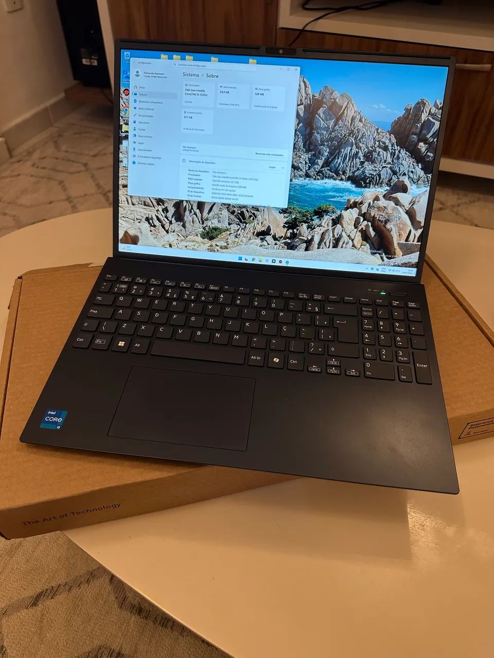 Notebook Vaio intel i5 13 geração 24gb de ram - Foto 4