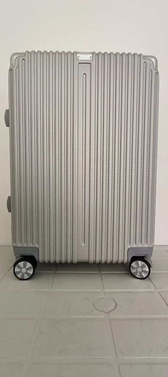 Mala de Viagem 23kg Media Cinza
