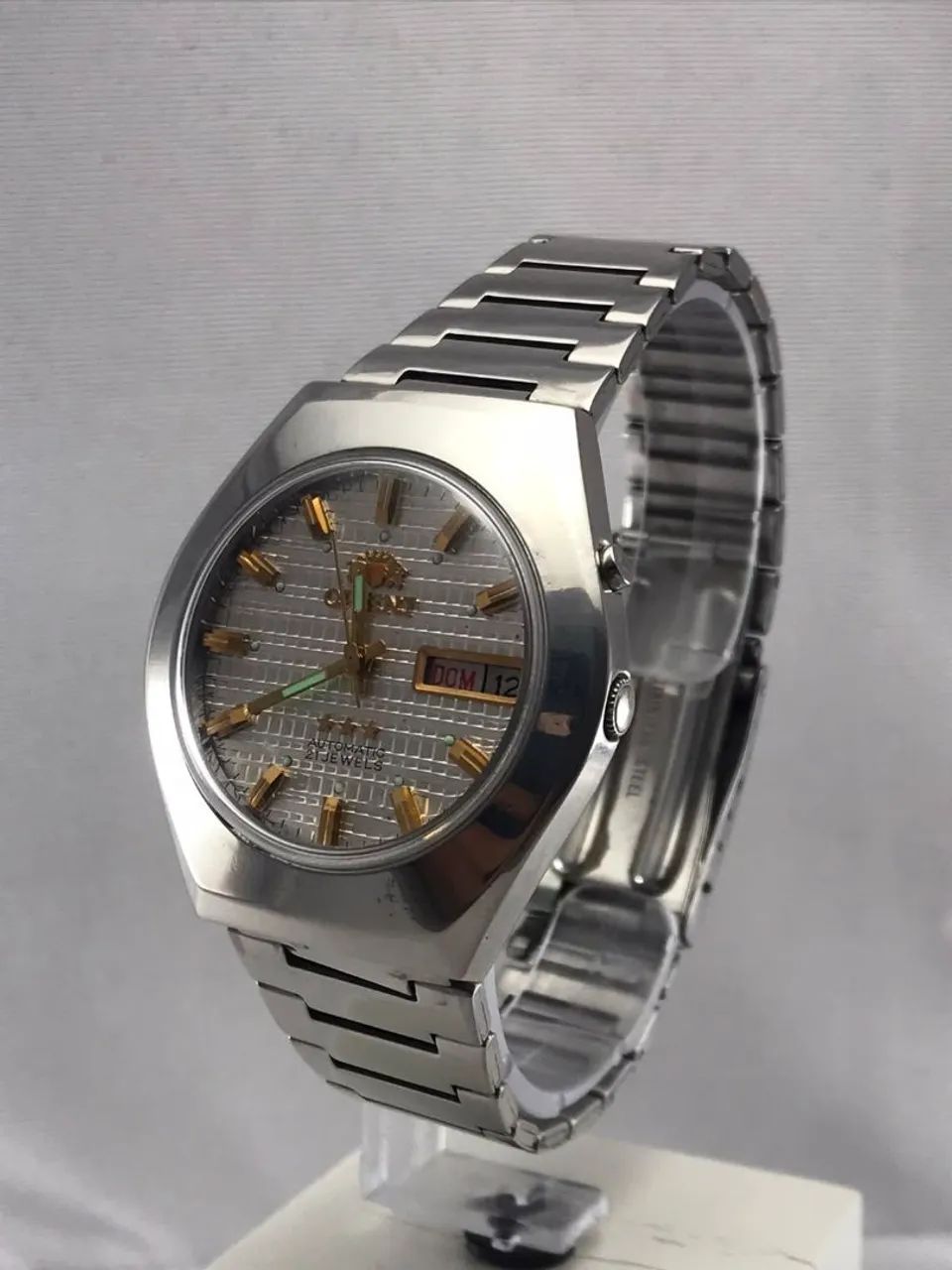 Orient automatico masculino Branco Revisado! - Foto 2