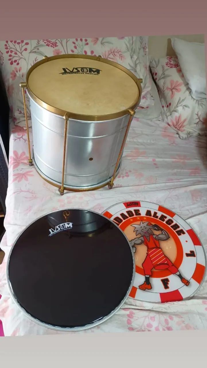 Repique de anel 12" polegadas Profissional Galvanizado na promoção  - Foto 2
