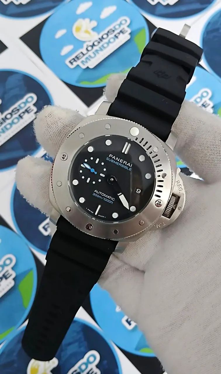 RELÓGIO PANERAI SUBMERSIBLE AUTOMÁTICO  - Foto 2
