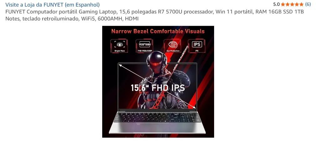 Notebook Gamer pra sair logo - Foto 4