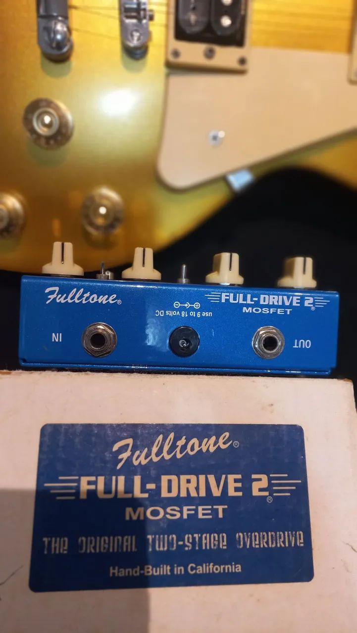Pedal de Guitarra Fulltone Full Drive 2 Mosfet - Instrumentos