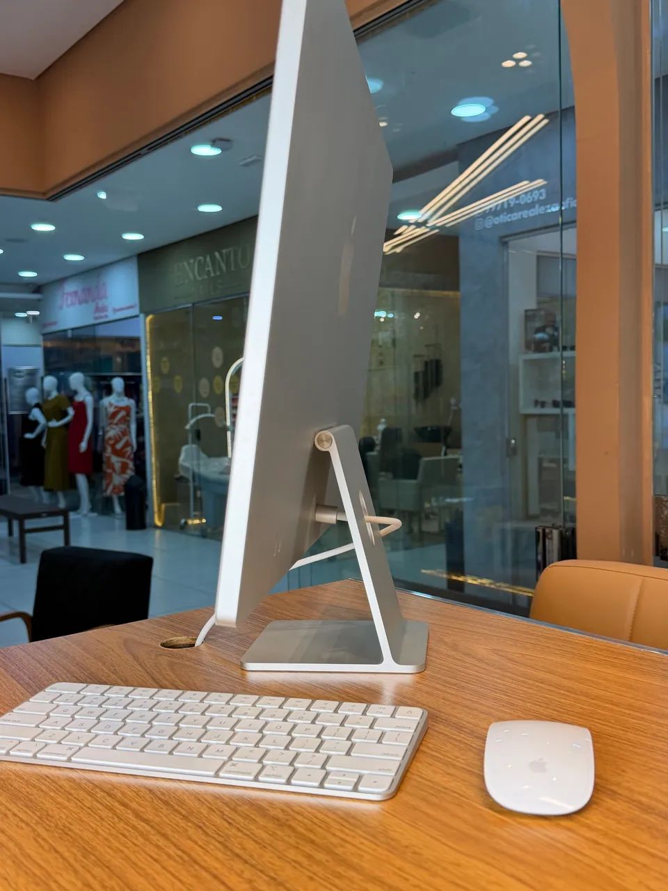 Aceito trocas iMac M3 256gb 8gb silver - Foto 4