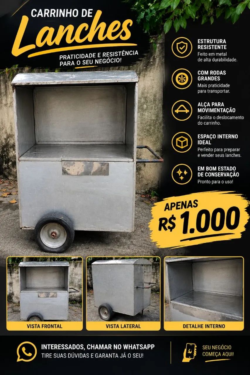 Carrinho de Lanche