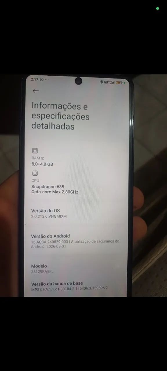 Note 13 4g 8ram 256 giga - Foto 4