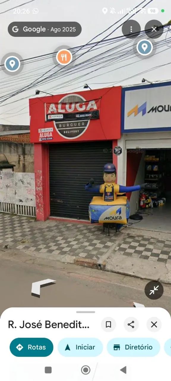 Passo ponto funcionando restaurante 