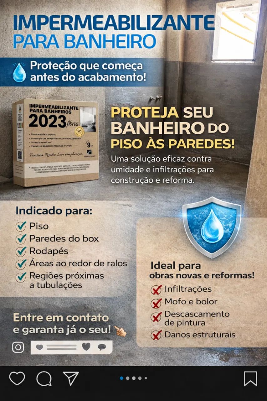 impermeabilizante para banheiros 2023 - Foto 2