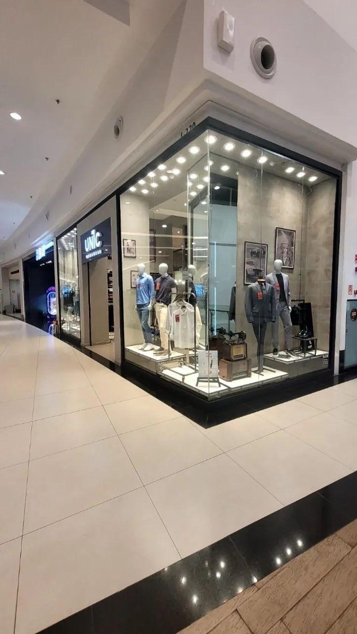 Loja de Moda Masculina em Shopping - Oportunidade