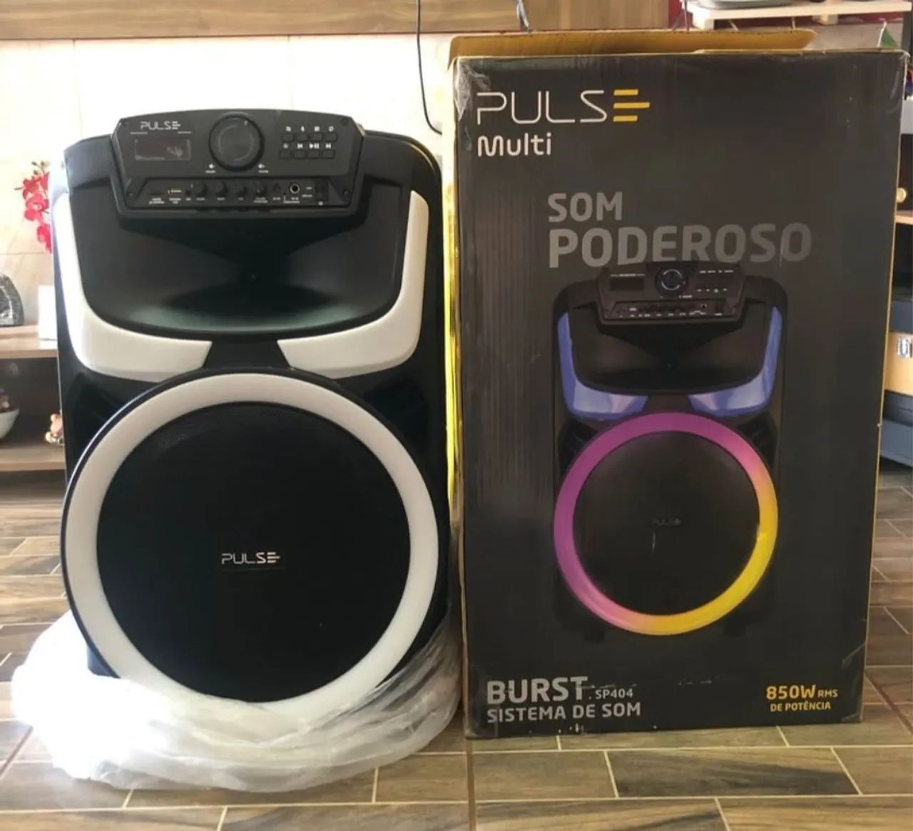 Caixa de Som Nova Potente Pulse Multi - Foto 3