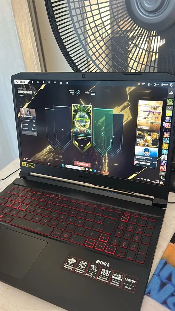 NOTEBOOK GAMER TROCO POR PS5 - Foto 3
